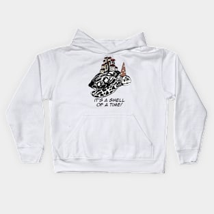 It's A Shell Of A Time! Kids Hoodie